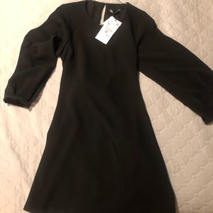 Zara black dress